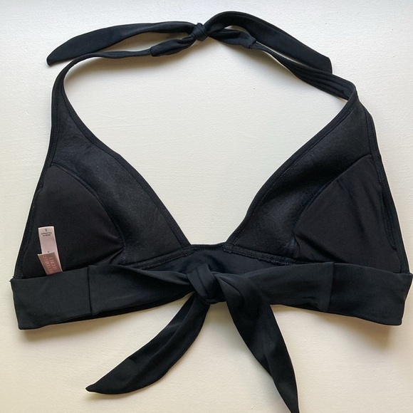 Black Victoria’s Secret Holter bathing suit top padded - Picture 3 of 5